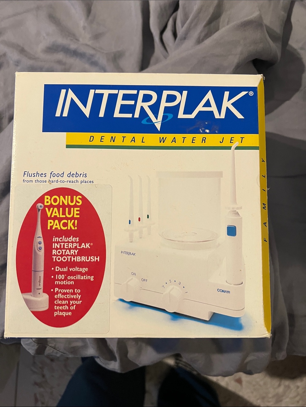 INTERPLAK Dental Water Jet - White